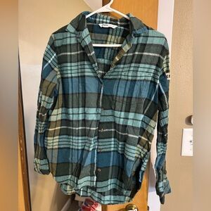 Women’s Sonoma Goods for Life Plaid Flannel Button-Down Shirt